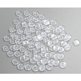 Lencse gomb-Átltászó-32L/20mm