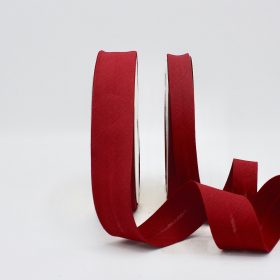 Ferdepánt szatén-18mm, Bordó