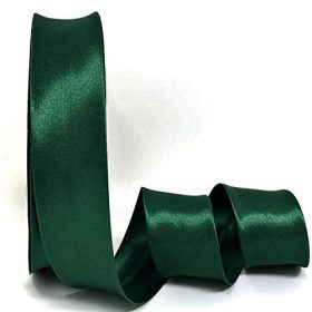 Ferdepánt szatén-18mm, Sötétzöld