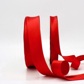 Ferdepánt szatén-15mm, Piros