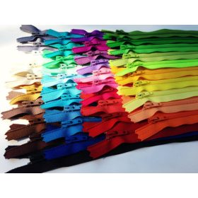 Vékony Cipzár zárt 12-60cm