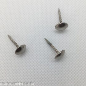 Dísz kárpitszeg - Ezüst-25db