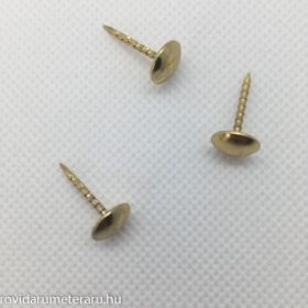 Dísz kárpitszeg - Arany-25db