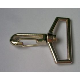 Bőrdíszműves karabiner 40mm