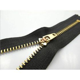 VT0 réz cipzár zárt-Fekete-18cm