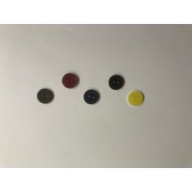 Hőálló perlux gomb 24" 15 mm - Barna-50db