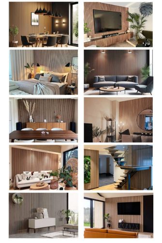 Akusztikus falpanel 60x260cm Füst Tölgy SO01