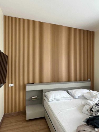 Akusztikus falpanel 60x260cm Sötét Dió DW01