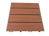 Zacvakávacia WPC dlažba 30×30 cm,červenohnedá