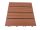 Zacvakávacia WPC dlažba 30×30 cm,červenohnedá