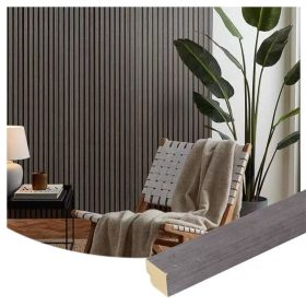 Akusztikus falpanel záróléc 2,7x260cm Szürke Tölgy G001