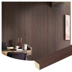 Akusztikus falpanel záróléc 2,7x260cm Füst Tölgy SO01