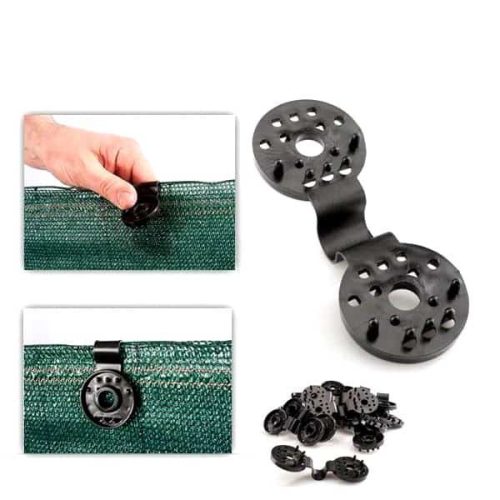 Árnyékoló háló 95% Barna-180cm-5m 