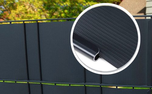 Uchytávky / koncovky na pásku na zamedzenie výhľadu Tmavozelené – 10 ks