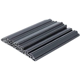   Uchytávky / koncovky na pásku na zamedzenie výhľadu Antracitovo sivé – 10 ks