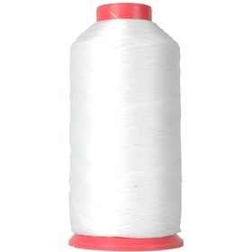 Niť na šitie kože č. 40, 1000 m, biela