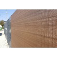 Záhradná tieniaca sieť hnedá