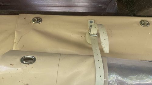 D-krúžok so popruhom 50 cm