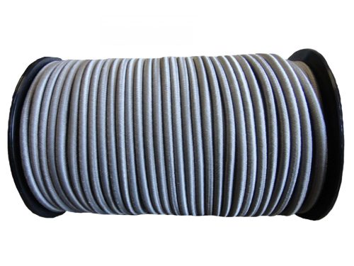Gumikötél 8mm szürke