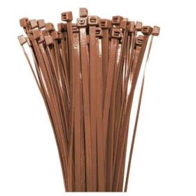 Sťahovacia páska 3×100 mm hnedá na tieniace siete