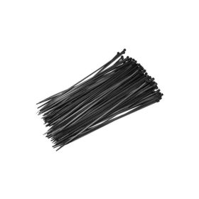 Sťahovacia páska 3×100 mm čierna na tieniace siete