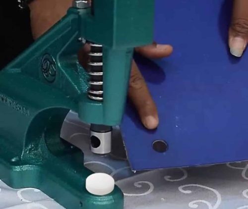 Patentozó gép lyukasztó aparát 12mm