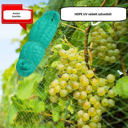  Madárháló növényekre-erkélyekre 2mx10m