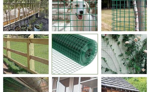 Műanyag kerítésháló 10×10-1m-25m