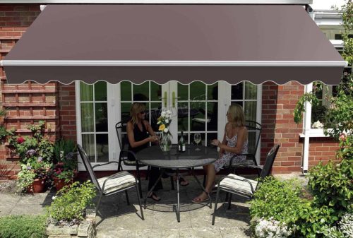 Napernyő vászon barna