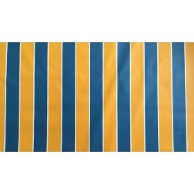 Napernyő vászon sárga kék mintás