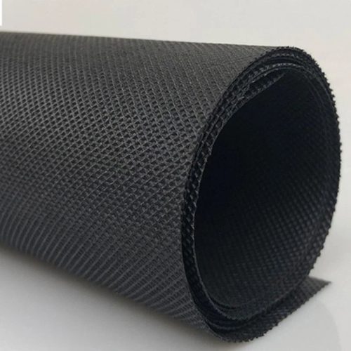 Netkaná textília – čierna, 120 g/m², 100 m (rolka)