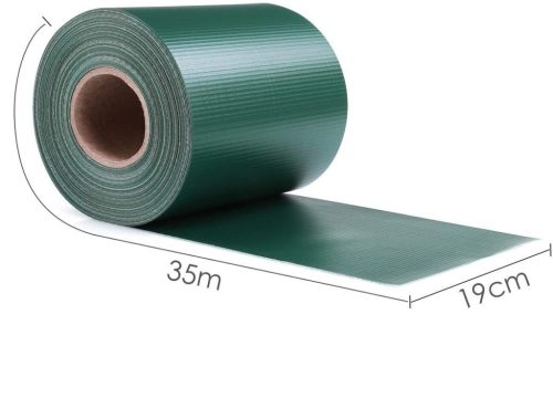 PVC páska na zamedzenie výhľadu / plotová páska Kameňový vzor – 35 m