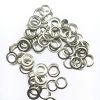 Vas ringli karika 10mm nikkel