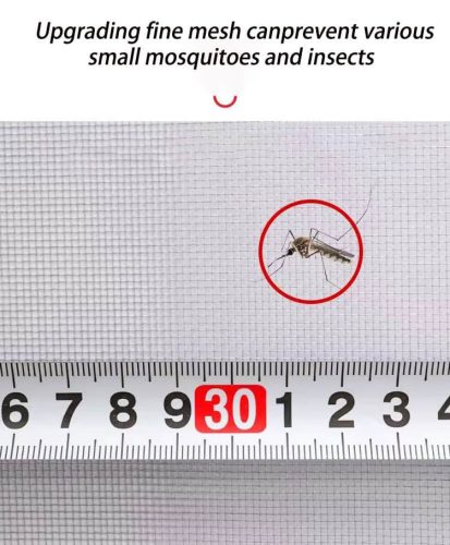  Üvegszálas szúnyogháló 150 cm széles Fehér