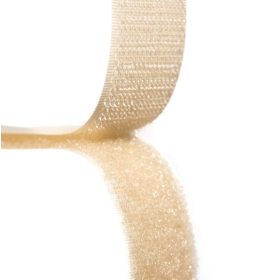 Varható tépőzár 20mm hurkos/bolyhos oldal Bézs 