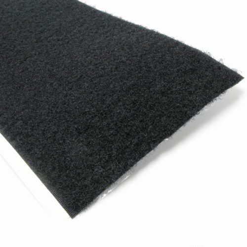 Varható tépőzár 20mm bolyhos oldal fekete (25m)