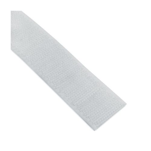 Varható tépőzár 30mm hurkos oldal fehér (25m)