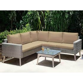 Kerti párna szövet vízálló Homok