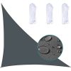 Vízálló napvitorla Szürke 5x5x5