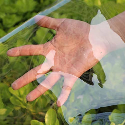 Priehľadná terasová plachta 0,8 mm – 180 cm