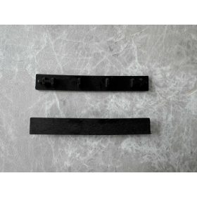 WPC kerítésléc végzáró sötétszürke